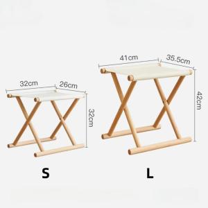 丸足胡床 白木白布神社用 寺院本堂の法事和室の...の詳細画像1