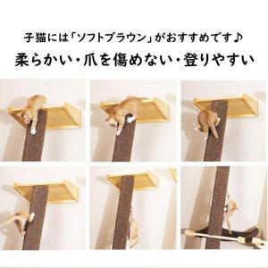 キャットタワー 木製 つっぱり 木登り おしゃ...の詳細画像2