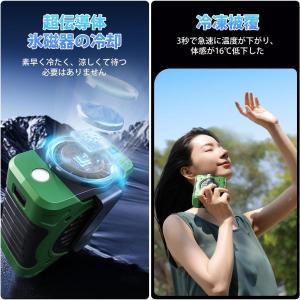 腰掛け扇風機 腰掛け/首掛け/手持ちの3way...の詳細画像5