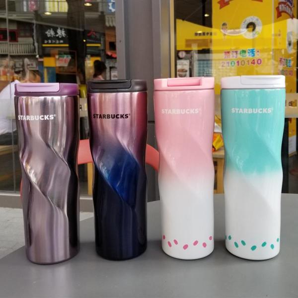 スターバックス starbucks 水筒 魔法瓶 ステンレスボトル 桜 水筒 473ml 保冷保温 ...