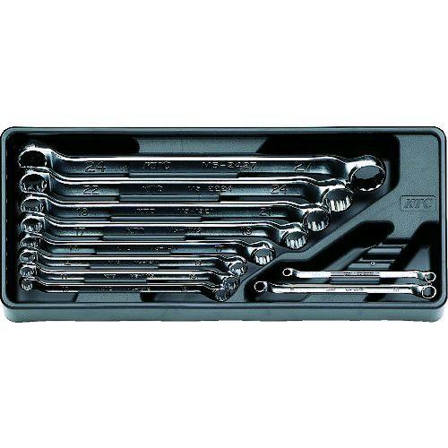 あすつく対応 「直送」 KTC 京都機械工具 TM510 めがねレンチセット 10本組 TM-510