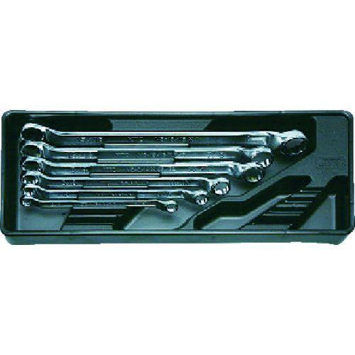 あすつく対応 「直送」 KTC 京都機械工具 TM506B 両口めがねレンチセット ６本組 インチ ...