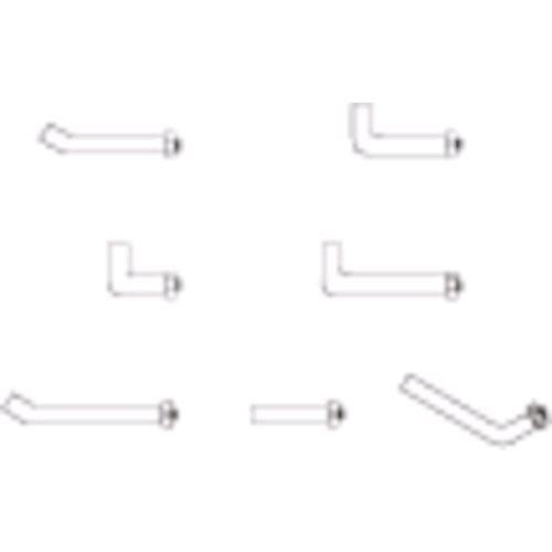 あすつく対応 「直送」 KTC 京都機械工具 SKR-54-C フックＣセット １０本組 SKR54...