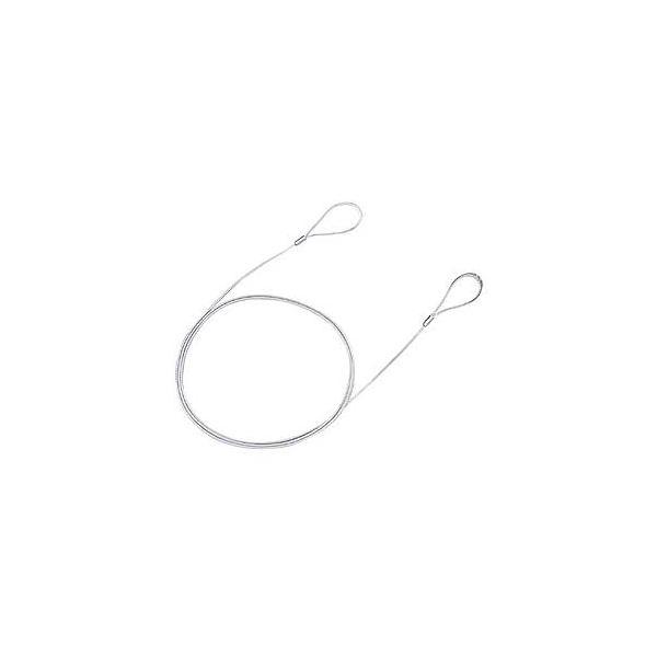 サンワサプライ SLE-6W eセキュリティ ワイヤー、1.5m・1.0mm SLE6W SUPPL...