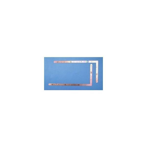 シンワ測定 12114 曲尺小型  平  ステン  ３０×１５cm  裏面角目 12114