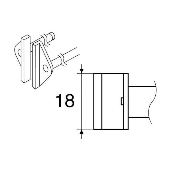 白光 ［A1383］ 交換こて先/SOP 18L A-1383