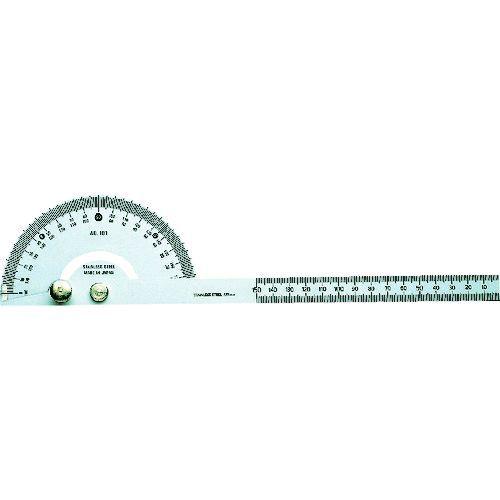 あすつく対応 「直送」 トラスコ TRUSCO TP-101 プロトラクター シルバー仕上げ 竿全長...