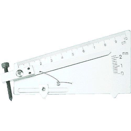 あすつく対応 「直送」 トラスコ TRUSCO TWGU-2S 溶接ゲージ 精密アンダーカット測定用...