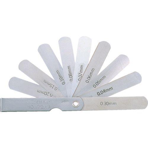 あすつく対応 「直送」 トラスコ TRUSCO T65M シクネスゲージ 幅１２．７ 長さ７５ 範囲...