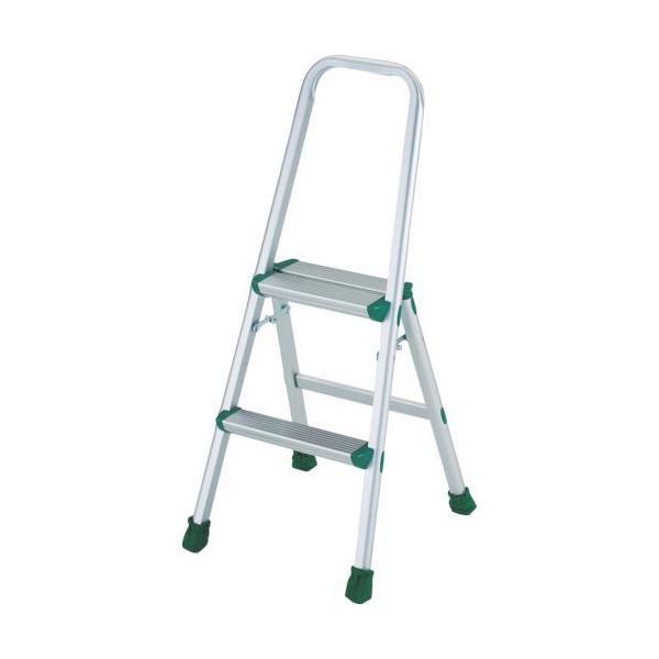 トラスコ中山 TRUSCO TAU-2 アルミ製踏台 軽作業用・上枠・脚カバー付 ２段 TAU2
