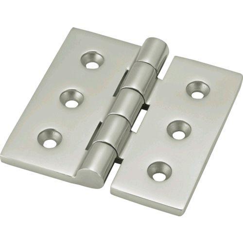 あすつく対応 「直送」 トラスコ TRUSCO TLS-100F ステンレス重量平型蝶番 全長１００...