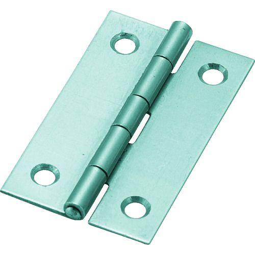 あすつく対応 「直送」 トラスコ TRUSCO 550-51N スチール製薄口普通蝶番　生地仕上げ　...