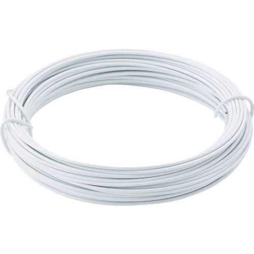 あすつく対応 「直送」 トラスコ TRUSCO TCWS-09W カラー針金 小巻タイプ 白 ２０番...