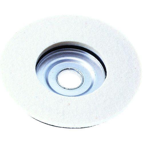 あすつく対応 「直送」 トラスコ TRUSCO FD100 フェルトディスク Φ１００ ふきとり用 ...