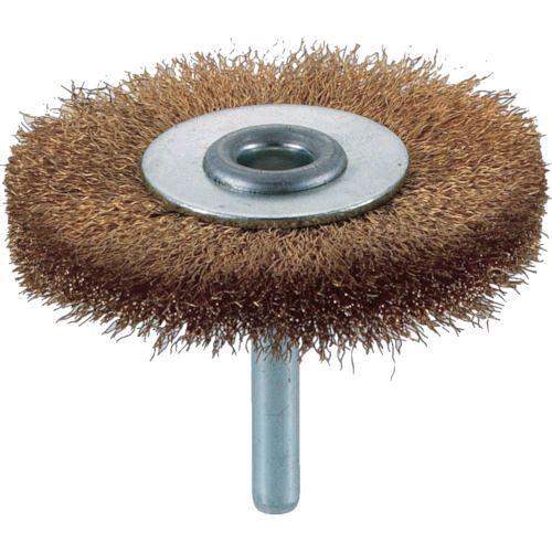 あすつく対応 「直送」 トラスコ TRUSCO TB-6234 軸付ホイールブラシ φ６５Ｘ軸６ 真...