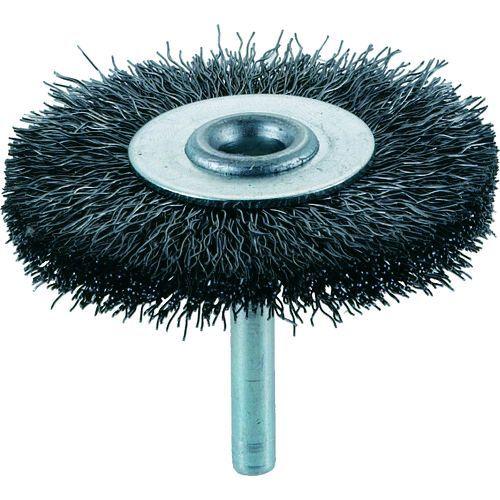 あすつく対応 「直送」 トラスコ TRUSCO TB-6232 軸付ホイールブラシ φ６５Ｘ軸６ 鋼...