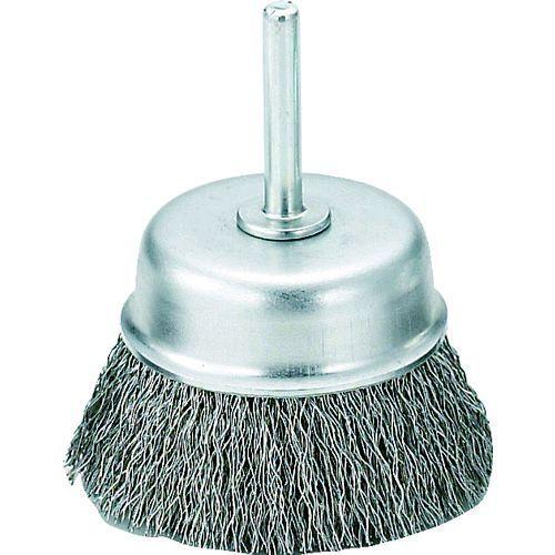 あすつく対応 「直送」 トラスコ TRUSCO TB-6633 軸付カップブラシ φ６５Ｘ軸６ ステ...