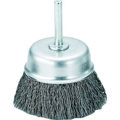 あすつく対応 「直送」 トラスコ TRUSCO TB-6632 軸付カップブラシ φ６５Ｘ軸６ 鋼線...