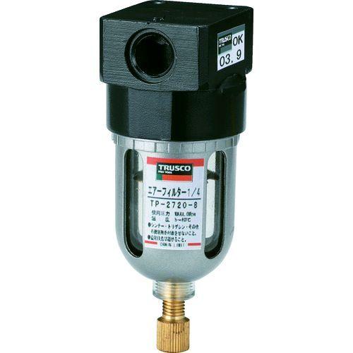 あすつく対応 「直送」 トラスコ TRUSCO TP-2720-8 エアフィルター TP27208 ...