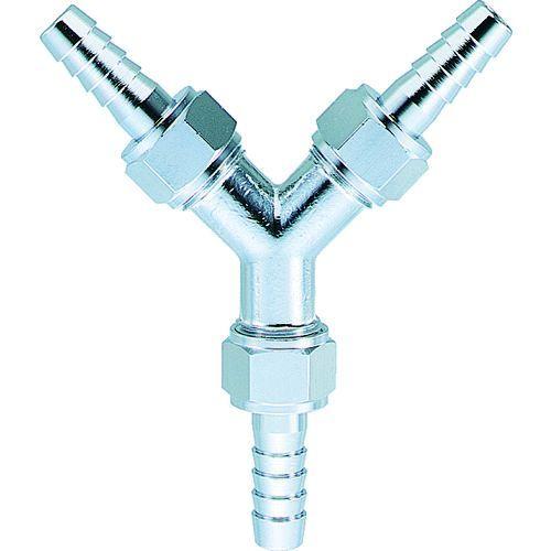 あすつく対応 「直送」 トラスコ TRUSCO YHJ-310 Ｙ型ホースジョイント ３／８ １個入...