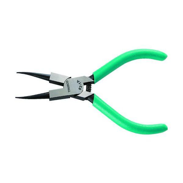 あすつく対応 「直送」 トラスコ TRUSCO 62-1A スナップリングプライヤー 孔用 Φ１．０...