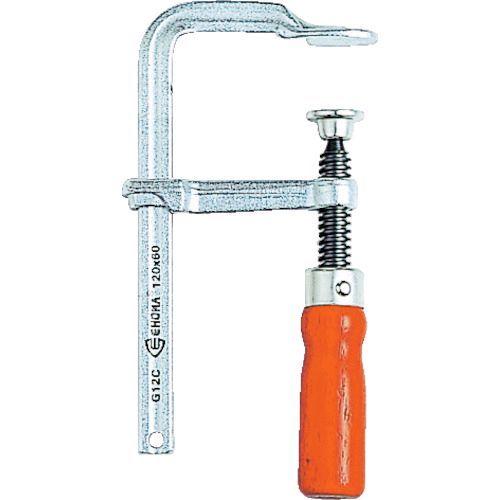 あすつく対応 「直送」 トラスコ TRUSCO G-20C エホマクランプ 木ハンドル 最大口開２０...