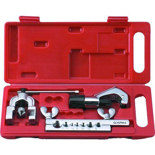 あすつく対応 「直送」 トラスコ中山 GFS-W ４５°インチサイズ フレア＆カッターセット GFS...