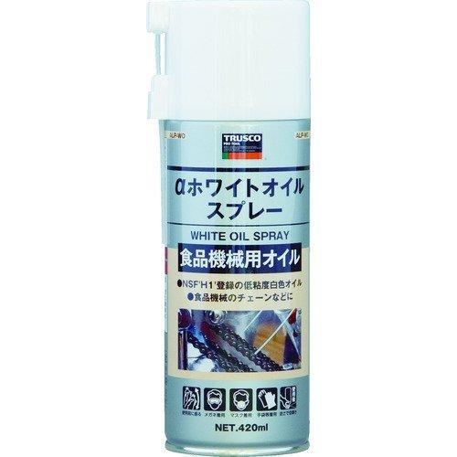 あすつく対応 「直送」 トラスコ TRUSCO ALP-WO ホワイトオイルスプレー Ｈ１ ４２０ｍ...