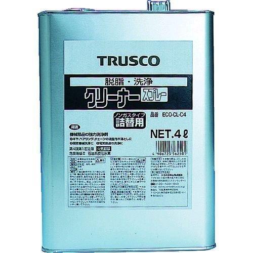 あすつく対応 「直送」 トラスコ TRUSCO ECO-CL-C4 αクリーナー ４Ｌ ECOCLC...