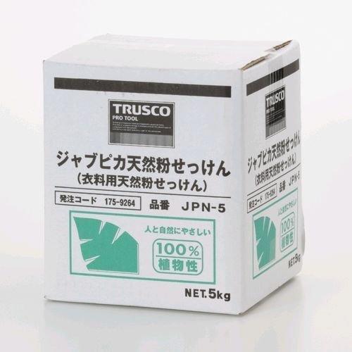 あすつく対応 「直送」 トラスコ TRUSCO JPN-5 ジャプピカ天然粉せっけん ５ｋｇ １個＝...