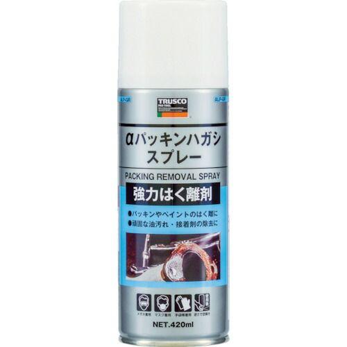 あすつく対応 「直送」 トラスコ TRUSCO ALP-GR αパッキンハガシスプレー ４２０ｍｌ ...