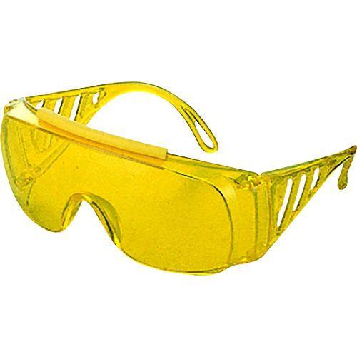 あすつく対応 「直送」 トラスコ TRUSCO GS-33Y 一眼型サイド付セーフティグラス 黄 G...