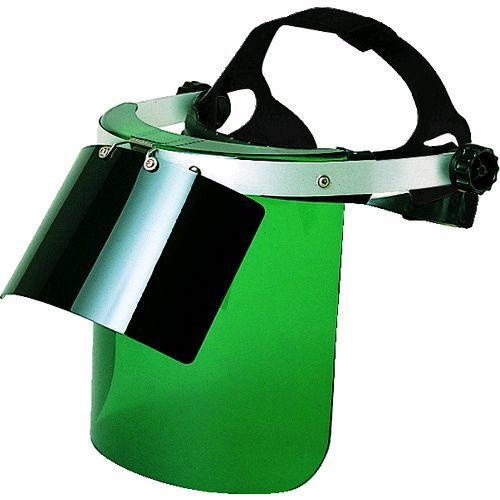 あすつく対応 「直送」 トラスコ TRUSCO BM-KW 直かぶり型防災面 グリ―ン ダブル型 B...