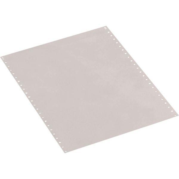 【個数：1個】ＴＲＵＳＣＯ S-43 直送 代引不可 スチール製軽量ボルト式棚用背板 W875×H1...