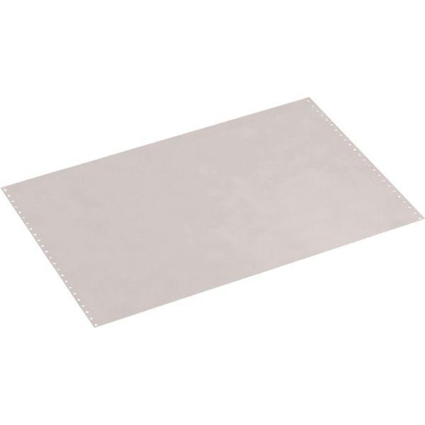 【個数：1個】ＴＲＵＳＣＯ S-46 直送 代引不可 スチール製軽量ボルト式棚用背板 W1800×H...