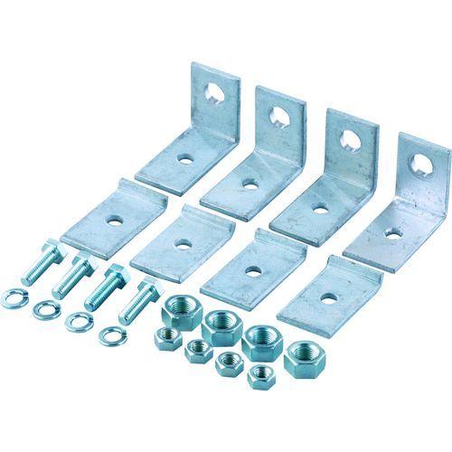 あすつく対応 「直送」 トラスコ TRUSCO TGS-K 収集用ゴミ箱用キャスター取付金具 TGS...