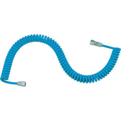 あすつく対応 「直送」 トラスコ TRUSCO CH-300 ウレタンコイルホース細巻　Ｌ型　１．４...