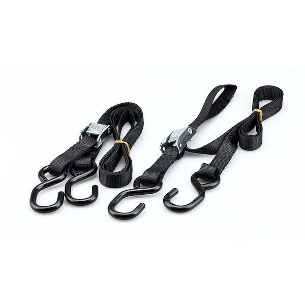 キジマ KIJIMA 303-0143 タイダウンベルト カムバックル ２５＊１８００ ブラック ２...