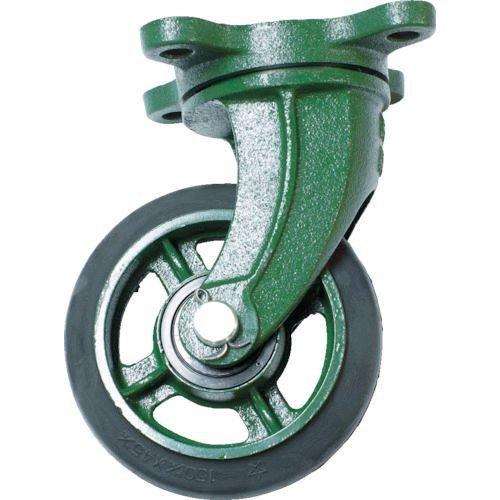 あすつく対応 「直送」 トラスコ中山 TRUSCO TAJ150 鋼鉄製運搬車用 鋳物金具自在キャス...