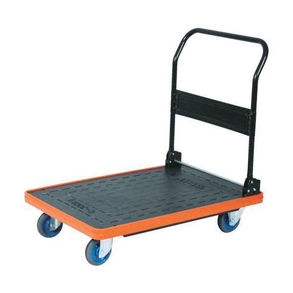 【個人宅配送不可】【個数：1個】トラスコ中山 MKP301AC 直送 代引不可 ＭＫＰ樹脂製台車 折...