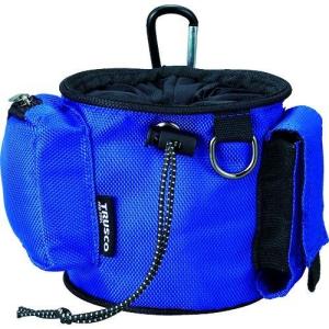 トラスコ中山 TRUSCO TCTC2003BL コンパクトツールケース シボリポケット ブルー 365-6039