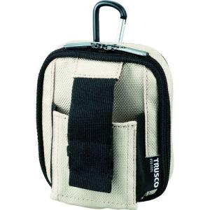 トラスコ中山 TCTC1803WBG コンパクトツールケースワイド 2ポケット ベージュ 392-6265