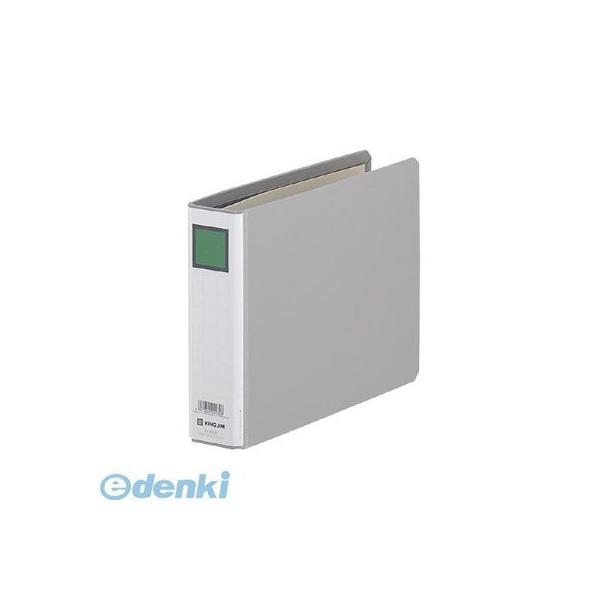 キングジム KING JIM 943N キングファイルＧ Ａ５Ｅ グレ−【１冊】 グレー A5ヨコ ...
