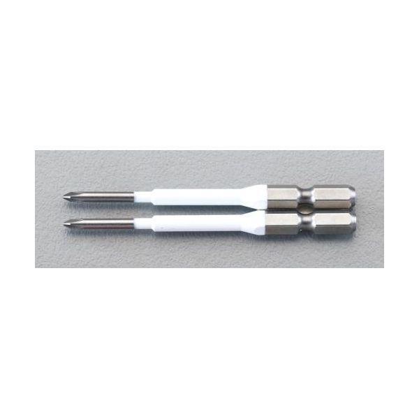 エスコ EA813A-37 ＃０ｘ８２ｍｍ カラービット 極小ネジ用 ２本組 EA813A37【キャ...