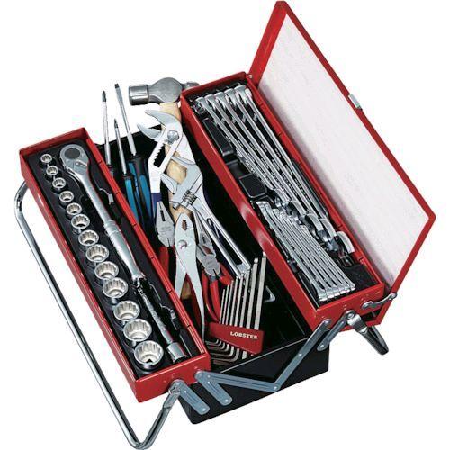 あすつく対応 「直送」 ロブテックス LOBSTER EBI2005 工具セット ＥＢＩー２００５ ...