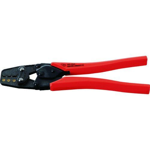 あすつく対応 「直送」 ロブテックス LOBSTER AK25A 絶縁被覆付閉端接続子用圧着工具 使...