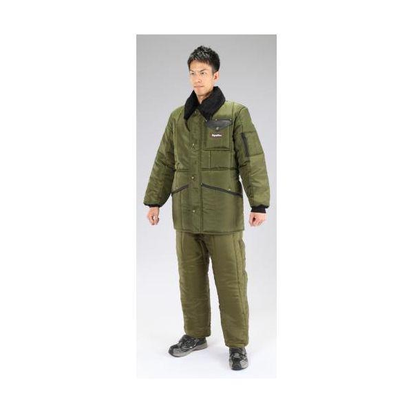 【個人宅配送不可】直送 代引不可 エスコ EA915GM-34 2XL防寒服上下セットSage EA...