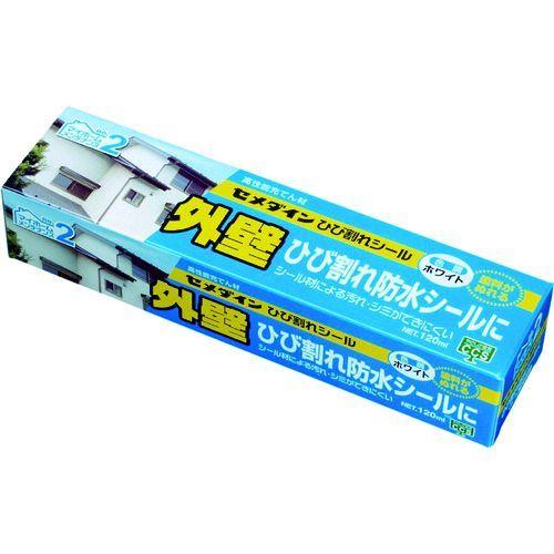 セメダイン SX-012 ひび割れシール ホワイト １２０ｍｌ 外壁ひび割れ防水シール ＳＸ−０１２...
