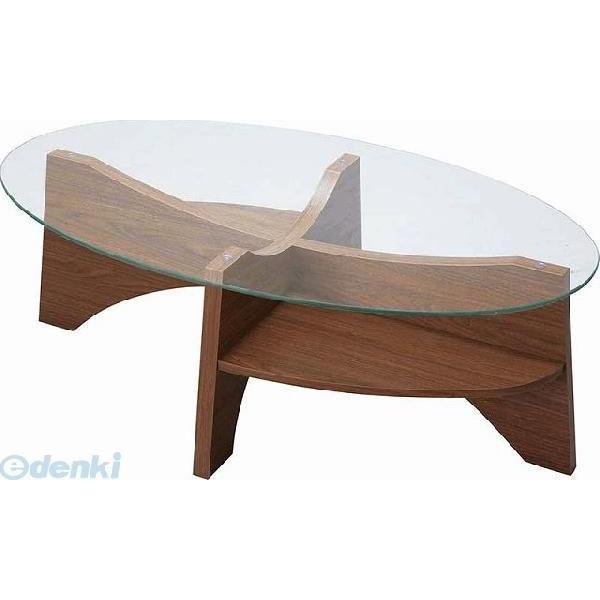 東谷 LE-454WAL 直送 代引不可・他メーカー同梱不可 オーバルテーブル LE454WAL