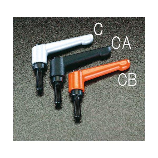 エスコ EA948CB-42 M12x40mmクランプレバーオレンジ EA948CB42【キャンセル...